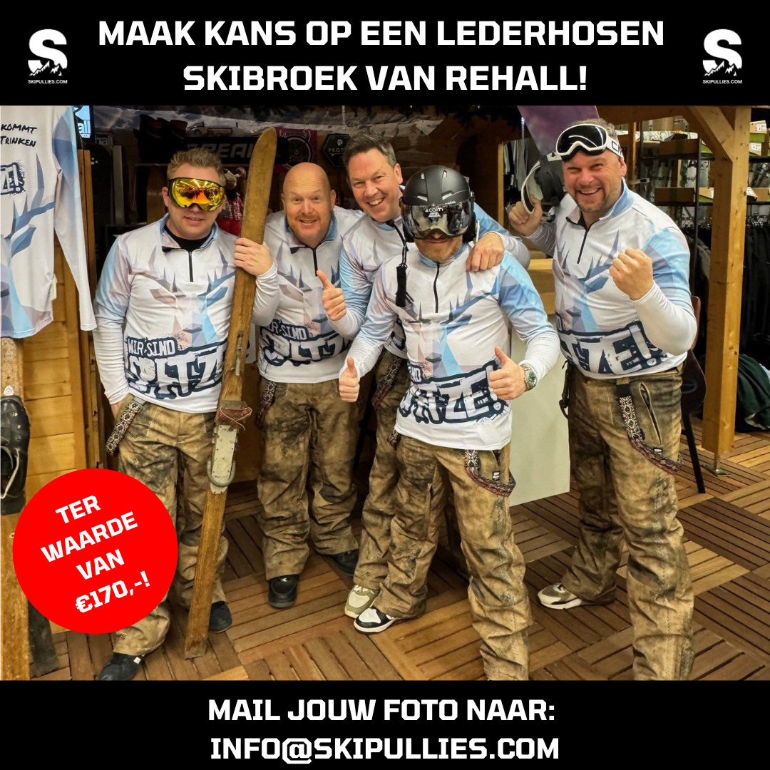 WINACTIE: Maak je après-ski outfit compleet met een Rehall Lederhosen Skibroek! 🍻🎿