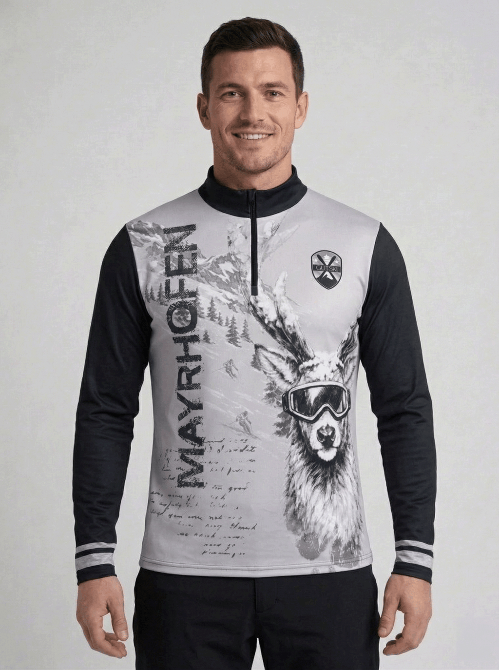 Mayrhofen Hirsch - Grau